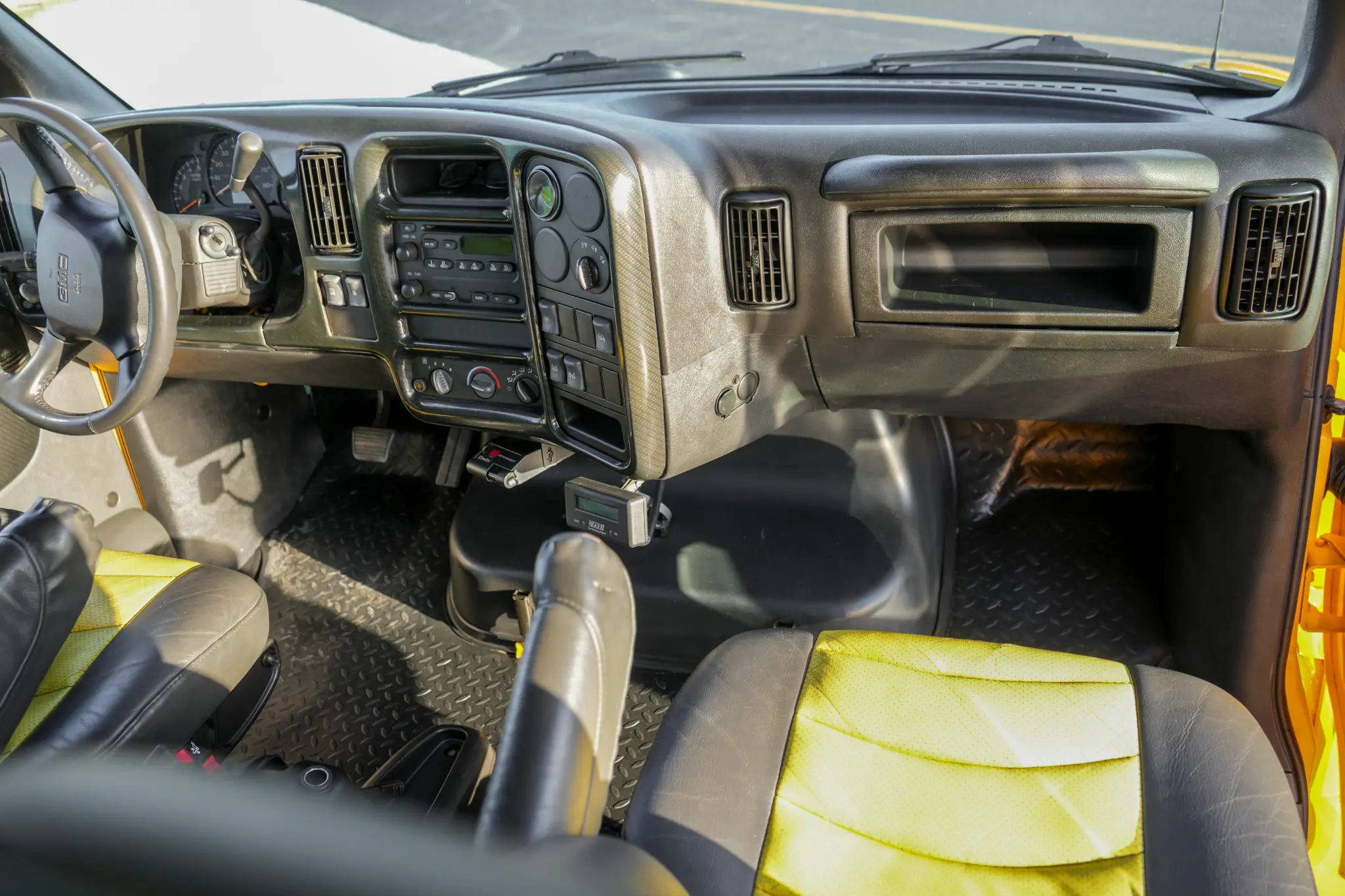 Full dashboard and passenger side interior