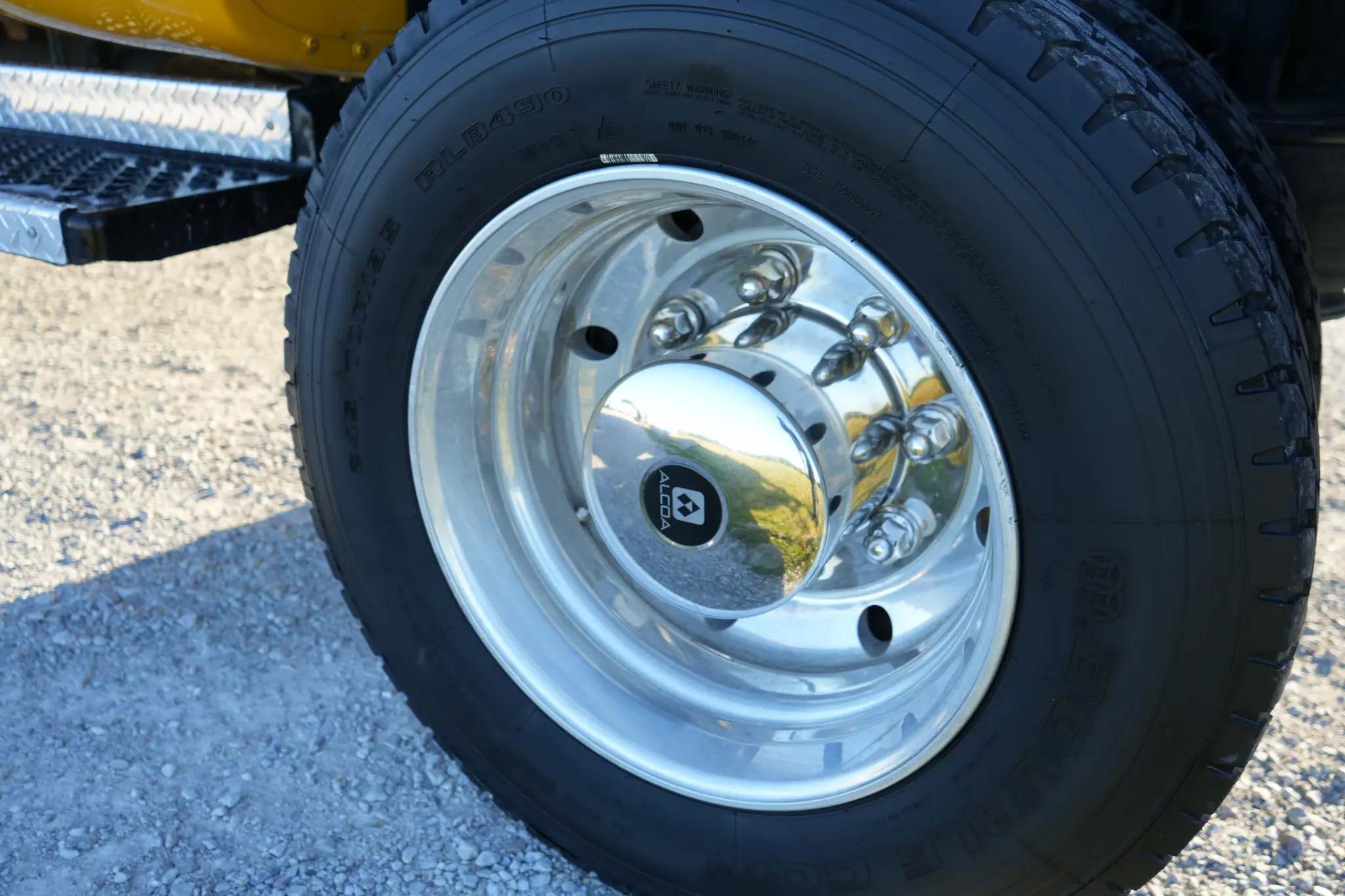 Polished Alcoa wheel